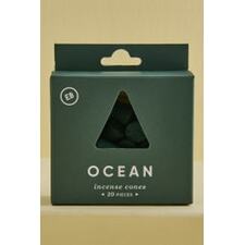 Ocean Incense Cone and Burner Set