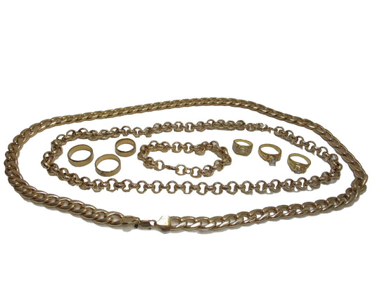 18k Gold Filled Link Chain/...