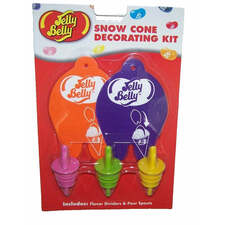 Jelly Belly Snow Cone Decorating Kit Flavor Dividers &amp; Pour Spouts