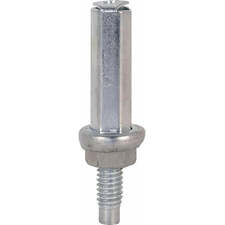 Prime-Line 16261 Steel Bottom Mount Bi-Fold Door Pivot 1/4 Dia. x 7/16 L in.