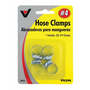 Victor 1/4 in to 5/8 in. Silver Hose Clamp Metal Band 00004-8
