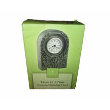 Inspirie There Is a Time Boxwood Standing Clock