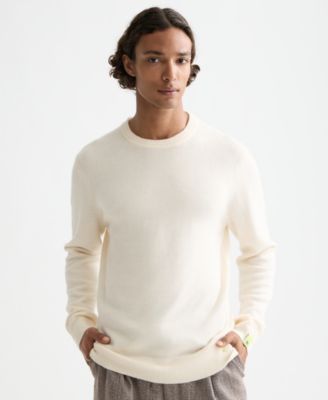 Men's Solid Crewneck Sweater