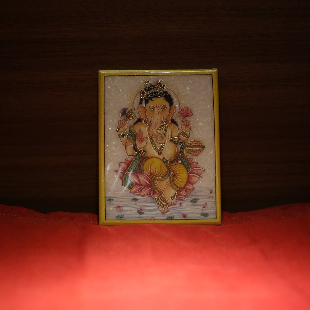 Ganesh on Lotus