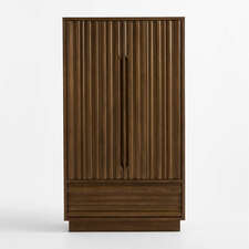 View Ada 40" Fumed Oak Closed Storage Cabinet - image 1 of 7