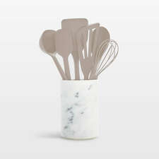 View GreenPan Platinum Taupe Silicone 7-Piece Utensil and Crock Set - image 1 of 6