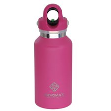 Pink 12 oz Thermal Flask with Color Match Quick-Release Cap