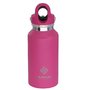 Pink 12 oz Thermal Flask with Color Match Quick-Release Cap