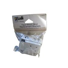 Bali Faux Window Solutions Wood Blind Replacement Brackets 1 Pair