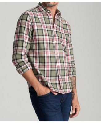 Men's Regular Fit Larson Flannel Button Up Shirt