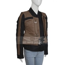 JYN ERSO STAR WARS ROGUE ONE BROWN JACKET