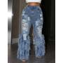Luxurious Women’s Ripped Sk...