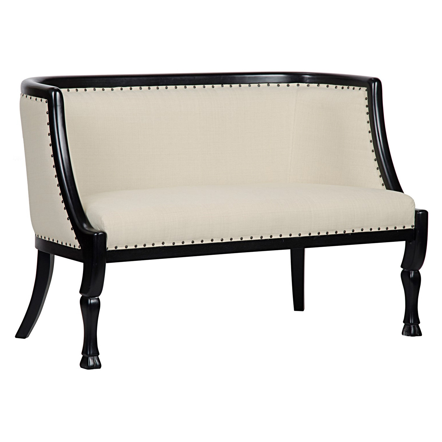 Noir - Alicia Love Seat, Ha...