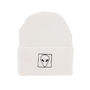 The Alien Square Beanie in White