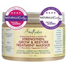 Shea Moisture Jamaican Black Castor Oil Strengthen, Grow & Restore Treatment Masque
