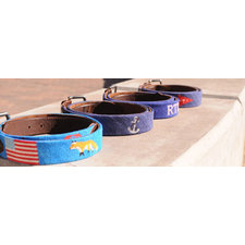 Custom Needlepoint Belts