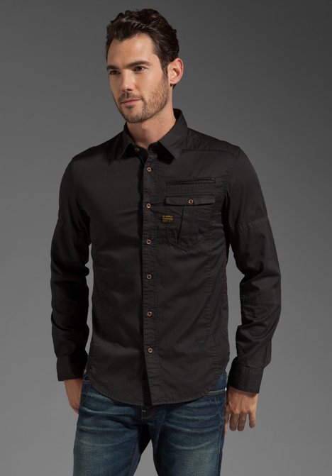 G-STAR Craft Long Sleeve Shirt in Black at Revolve Clothing - Free Shipping!