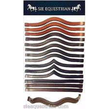 (Qty. 7) SIE - Any Shape Customized Empty Channel Leather Browbands for Bridles
