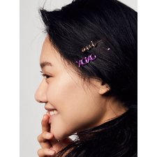 Rose Combo Word Bobby Pins 