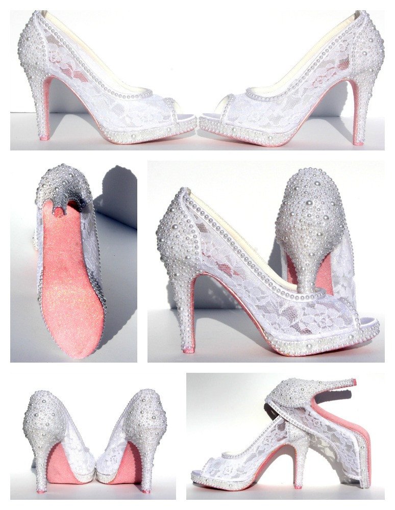 White Wedding Stiletto with...