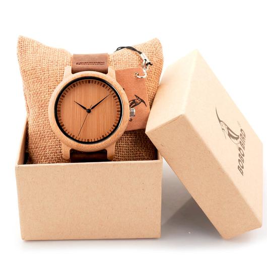 Bobo Bird Bamboo Watch w/ L...