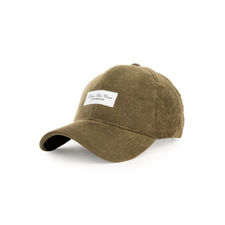 The Corduroy Dad Cap in Olive