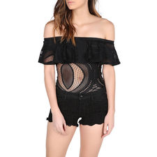 The Luna Bodysuit in Black