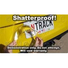 Anti Photo-Radar license plate cover