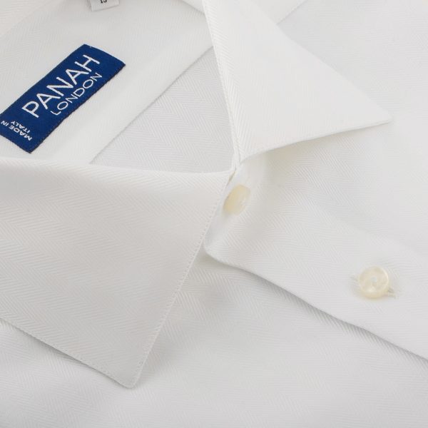 White Luxury Twill Shirt | ...