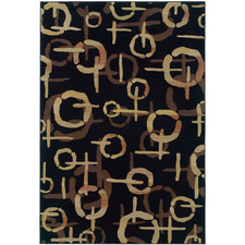 GENRE, Black - Charcoal, Oriental Weavers, Machine Made, Clearance Rugs & Discontinued Rugs | Oriental Designer Rugs