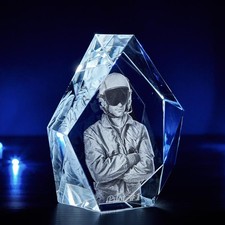 The Top-Of-The-Range Small 3D Prestige Crystal Just For You