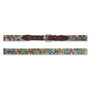 Multi-Colored Squares Needlepoint Belt