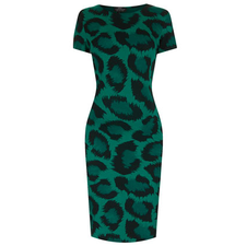 Maternity Leopard Bodycon Dress