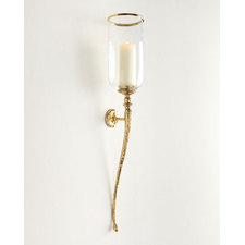 Braydon Hammered Aluminum Wall Sconce