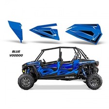 Polaris 4-Door RZR 1000 Lower-Door Insert Graphics - OEM 2015 Voodoo Blue