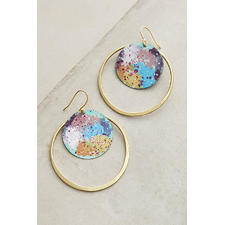 Galactic Hoop Earrings