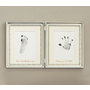 Silver Leaf Handprint & Footprint Frame | Pottery Barn Kids