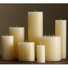 PB Pillar Candle - Ivory
