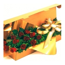 Red Roses In A Box - Best Price