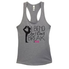 Yoga Grapahic Design Fitted Tank Top – WomensTankTops.com