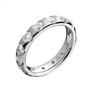 Platinum Brilliant Cut Diamond Wedding Ring. Design no. 1U45A