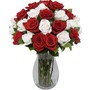 SendFlowersPhilippines.com | 36 red & white roses