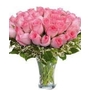 Sent Online Flower to Someone at Best Price - Pink Roses Bunch