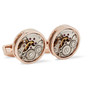 Skeleton Rhodium-Plated Cufflinks