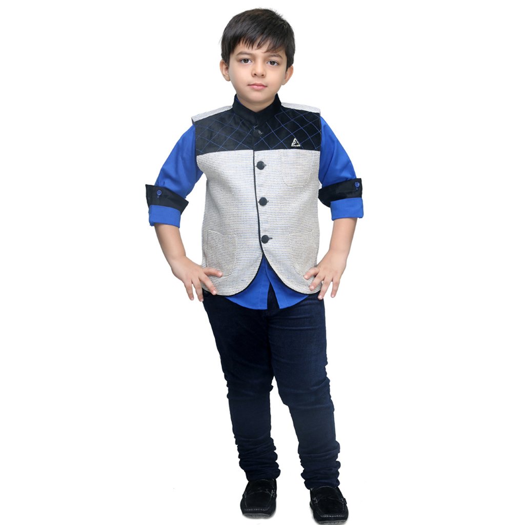 Bad Boys Red Designer Nehru...