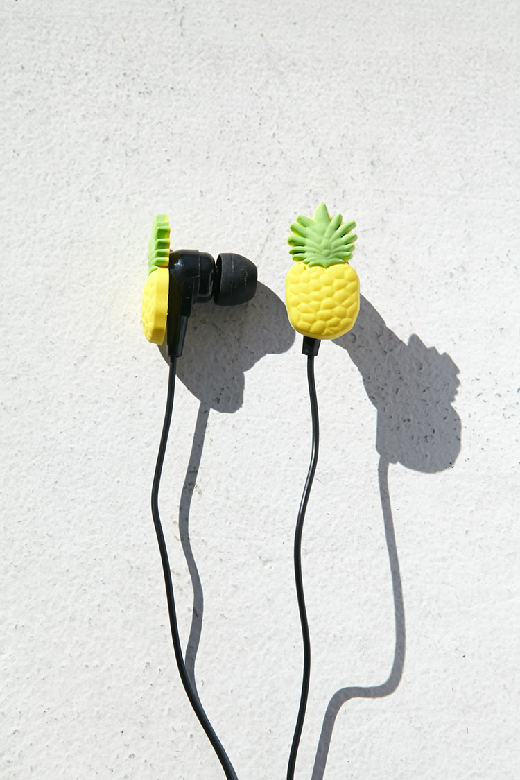 Pineapple-Shaped Earbuds