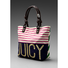 JUICY COUTURE Sailor Girl Canvas Tote in Multi at Revolve Clothing - Free Shipping!