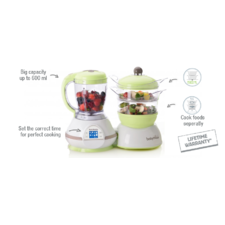 Nutribaby Food Steamer And Blender with LIFETIME WARRANTY
