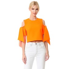 Milly Cropped Ansley Top