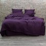 Quilt Cover Basic Aubergine - Linenshed